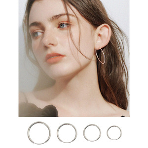 925 <strong>Sterling</strong> <strong>Silver</strong> <strong>Small</strong> <strong>Hoop</strong> <strong>Earrings</strong> for Women Ear Bone Round Circle <strong>Earrings</strong> <strong>Hoops</strong> Ear Rings Earing Jewelry - Product Image 6