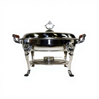 Plat de service professionnel sur mesure pour buffet traiteur avec réchauds et plats de présentation – Fournitures pour hôtels et usage domestique