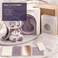 Jouets en peluche IA super doux - Compagnon interactif mode répétition, rembourrage en coton PP polyester, cadeau d'anniversaire