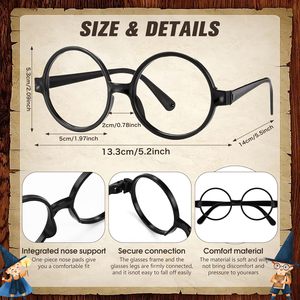 92 Piezas de Recuerdos para Fiesta de Mago para Niños con Monturas de Gafas, Lápices de Varita y Bolsas de Regalo, Rellenos para Bolsas de Regalos, Artículos para Fiestas de Cumpleaños - Product Image 4