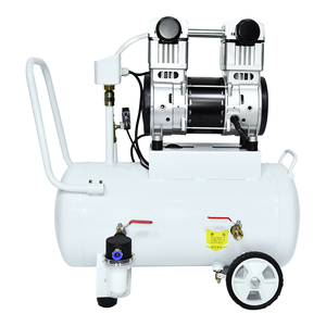 Pompe à vide sans huile 300L/min -91KPa 220V 1500W, ensemble de pompe à air industrielle, compresseur d'air avec tête de pompe et réservoir d'air de 40L - Product Image 1