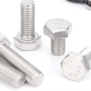 Jinhong 304 thép không gỉ din933 bên ngoài hình lục giác vít M5-M10 đầy đủ Chủ Đề Lớp 8.8 kẽm kết thúc 1 <span class=keywords><strong>nut</strong></span> - Product Image 1