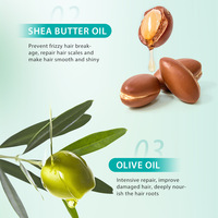 OEM Original cheveux marocains huile essentielle collagène cheveux traitement olive huile d'argan sans rinçage après-shampoing huile