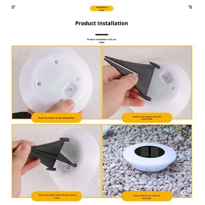 Waterproof IP65 Outdoor Solar <b>Light</b> Ground <b>Light</b> LED Landscape Lighting for Garden Courtyard - Product Image 4