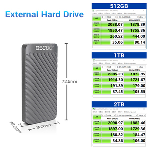 Cho oscoo mới nhất xách tay SSD 1TB bên ngoài ổ cứng 2TB Đĩa cứng Bộ nhớ 1TB 256GB xách tay SSD 4TB tất cả máy tính xách tay pssd - Product Image 2