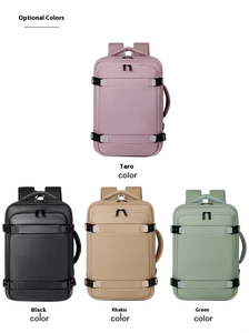 Mochila de <span class=keywords><strong>Viaje</strong></span> Multifuncional, Impermeable, para Computadora, de Lujo, Personalizada, para Hombre y Mujer, para Cabina de Ryanair, <span class=keywords><strong>40x25x20</strong></span>, para Laptop - Product Image 5