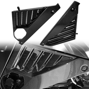 Penutup Panel Teluk mesin serat karbon kering gaya Oem untuk 20-up Corvette C8 Coupe 2 buah - Product Image 1