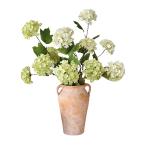3 Heads <b>Hydrangea</b> Snowball <b>Artificial</b> Flowers Home Decoration Wedding Hall Floral Arrangement for Living Room Valentine's Day - Product Image 6