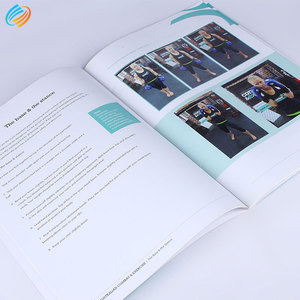 Bunte Papier Werbung Handbücher Werbe Broschüre/Gefaltet Broschüre Druck Service - Product Image 5