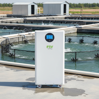 Batterie lithium-ion de haute qualité, empilable, séparable, adaptée aux systèmes solaires mobiles verticaux 15 kWh 300 Ah L 51,2 V