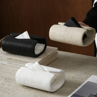 Boîte à mouchoirs de style minimaliste moderne pour salon, boîte à papier pour la maison et l'hôtel, boîte à cigarettes, modèle cadeau, décorations et ornements