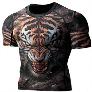Camiseta Deportiva Unisex de Manga Larga con Protección UV, Compresión, Sublimación Personalizada, Spandex/Poliéster, Duradera, Transpirable, Corte Ajustado - Product Image 3