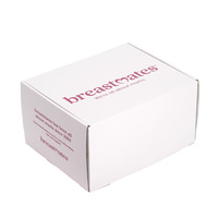 Caja de Cartón Corrugado para Envíos de Productos para Bebés, Embalaje para Suscripciones, Envíos de Comercio Electrónico, Embalaje de Regalos, Caja de Cartón Blanca