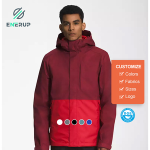 Enerup OEM/ODM Herren Mountain Wasserdichte wind dichte Ski regen jacke für Herren 100% Nylon <span class=keywords><strong>550</strong></span> Gänse daunen füllen - Product Image 1