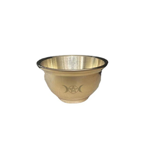 Escultura de Holy Grail de latón trifásico, minitaza de cobre puro, decoración de ceremonia, minibol, novedad, superventas - Product Image 1