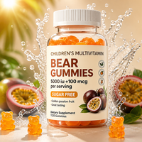 Gummies multivitaminées naturelles OEM sous marque privée pour adolescents – Soutien immunitaire quotidien et nutritionnel, saveur fruitée, complément vitaminique