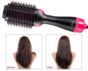 หวีแปรงหนีบผมตรงไฟฟ้า 2 in 1 รุ่นขายดี พร้อมฟังก์ชั่นดัดผมลอน - Product Image 1