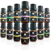 Coffret Cadeau d'Huiles Essentielles 14x10ml Qualité Thérapeutique Lavande Arbre à Thé Eucalyptus Citron Patchouli Orange pour Diffuseur OEM ODM