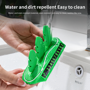 BAVISS OEM pratico foglia piastra di parcheggio accessori auto per contatto Mobile visualizzare chiaramente il tuo <span class=keywords><strong>numero</strong></span> di <span class=keywords><strong>telefono</strong></span> quando parcheggiato - Product Image 6