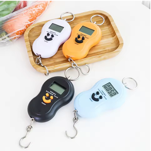 पोर्टेबल 10 ग्राम 50 किलोग्राम बैटरी मिनी इलेक्ट्रॉनिक स्केल बैग हैंग स्केल हैंडहेल्ड प्लास्टिक डिजिटल जेब स्केल - Product Image 3