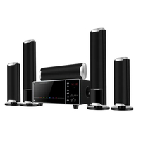 Système de Cinéma Maison 5.1 Meilleure Vente avec Caisson de Basses Puissant et Son Surround Karaoké