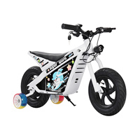 Motocicleta Eléctrica para Niños con Certificación CE, Batería de Litio, Motocross Eléctrica para Niños, Limitador de Velocidad de Seguridad, Motocross Eléctrica Deportiva para Exteriores