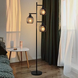 Công nghiệp phong cách đèn sàn E27 Đèn sàn với LED bóng đèn dây tóc LED góc thường vụ nghiên cứu đọc sách Đèn sàn cho phòng khách - Product Image 3