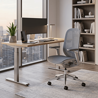 Nouvelle Chaise de Bureau Ergonomique Premium en Maille, Pivotante, pour Direction et Exécution, Idéale pour Hôpitaux et Showrooms