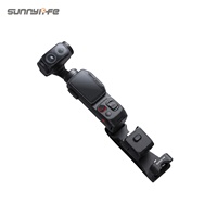 Sunnylife Insta360 Luna Ultra : Support d'extension portable en métal avec poignée de décompression et poignée allongée