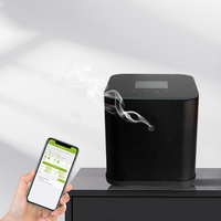 Diffuseur d'huiles essentielles portable à écran tactile rechargeable 200 ml avec contrôle par application, appareil stable, nébuliseur, atomiseur