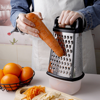 Hoge kwaliteit 10 inch roestvrijstalen handmatige schilmes, rasp, snijder en cutter voor fruit en groenten, geschikt voor vaatwasser.