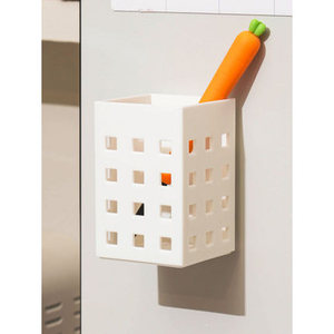 Miglior cestello portaoggetti quadrato pieghevole con manici 6.5x7.5x10 cm PE e materiale PP per l'organizzazione di casa e bagno - Product Image 1