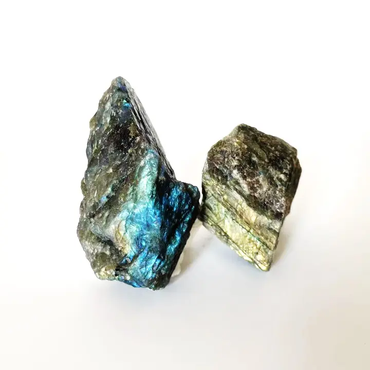 Wholesale Natural Healing Crystals Stone Raw Rough Quartz Raw Labradorite Stone