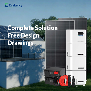 Sistema Solar Híbrido de 12kW con Batería de 25kWh para Almacenamiento de Energía en Hogares Europeos - Product Image 6