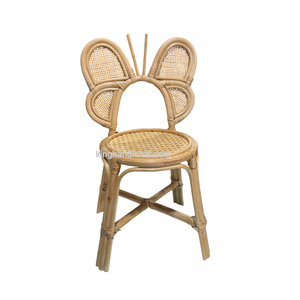 Chaise pour enfants en rotin naturel tressé à la main pour la décoration de fêtes et l'aménagement d'événements, prix de gros - Product Image 4