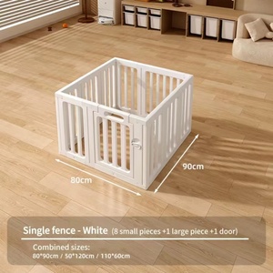 10 + 2 110*120*60Cm Hondenbox Met Diy-Vorm Combinatie Puppy Pen Hond Hek Antislip Veilige Pet Poort Eenvoudig Te Monteren - Product Image 6