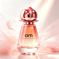 Fruitvormige parfumflesjesset, glazen lege parfumflesjes voor cosmetische verpakkingen