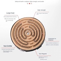 Cuisinière électrique plate en acier inoxydable
