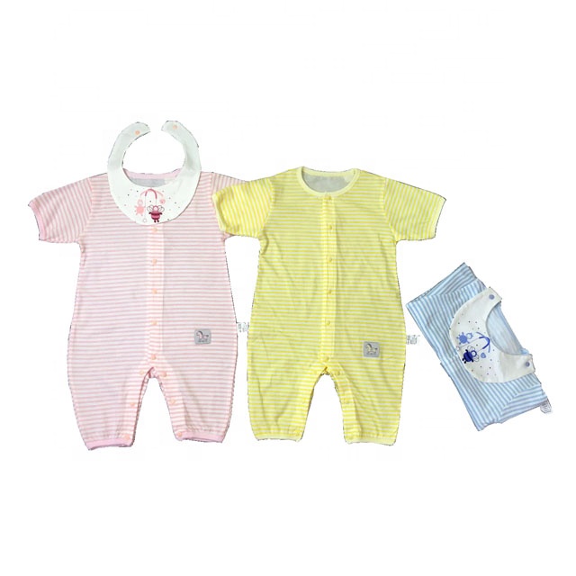 Одежда для новорожденных мальчиков и девочек; Детский комбинезон с короткими рукавами; Хлопковый Детский комбинезон