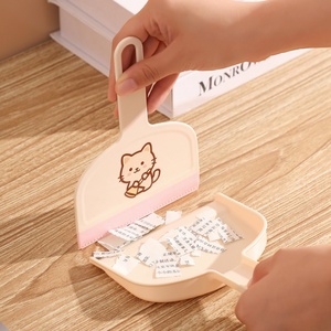 Portable Mini Broom Dustpan Set Creative Practical Function Car <b>Pets</b> Desktop Keyboard Sweep Cleaning <b>Brush</b> Small for Household - Product Image 3
