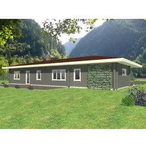 Maison <span class=keywords><strong>en</strong></span> <span class=keywords><strong>bois</strong></span> préfabriquée à bas prix avec <span class=keywords><strong>garage</strong></span> - Product Image 3