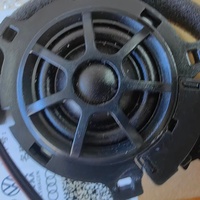 Speaker Audio Mobil Audi Volkswagen Titanium Tweeter Dana 1.5 Inch 4 Ohm 20W HiFi Komponen Suara Retrofit Upgrade