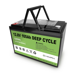AU Stock 12V 100Ah LiFePO4 Batería de ciclo profundo 1280Wh con 100A BMS Vida útil de <span class=keywords><strong>3</strong></span> años para RV Panel solar Trolling Motor Camper - Product Image 4