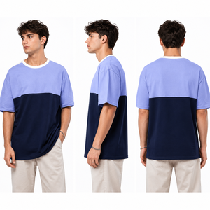 T-shirt à manches courtes gris foncé pour homme avec motif d'avion blanc, col rond, coupe décontractée, imprimé, respirant - Product Image 6