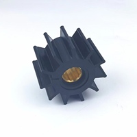 Roto-rotor en caoutchouc néoprène de remplacement pour pompe marine de refroidissement JABSCO 17935-0001 JMP 8100 DJ 003-1201 Ancor 50035-Noir