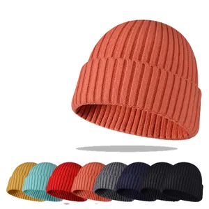 पुरुषों की महिलाओं के गर्म सर्दियों सलाम एक्रिलिक टोपी हिप-हॉप स्की बेनी कैप