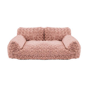 Camas para mascotas de lujo personalizadas más vendidas, cama para perros y gatos, suministros para mascotas, cubierta lavable extraíble, sofá para cachorros con fondo antideslizante, sofá para mascotas - Product Image 2