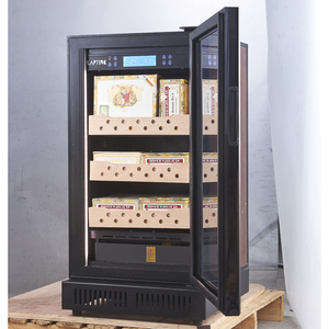 Humidor Eléctrico Pequeño de Acero Inoxidable para Cigarros, con Tanque de Agua para Humidificación, Capacidad para 200 Cigarros - Product Image 5