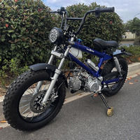 Moto tout-terrain à moteur BMX avec moteur de 49cc à 125cc, réservoir de carburant intégré et pneus de neige de 20 pouces