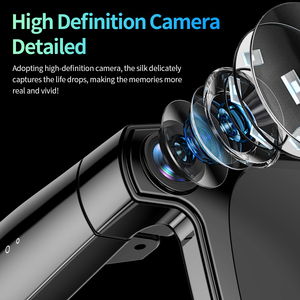 800W ai Camera kính HD ảnh & video ghi âm thời gian thực dịch âm nhạc cuộc gọi & trợ lý tính năng kính thông minh MP02 - Product Image 4